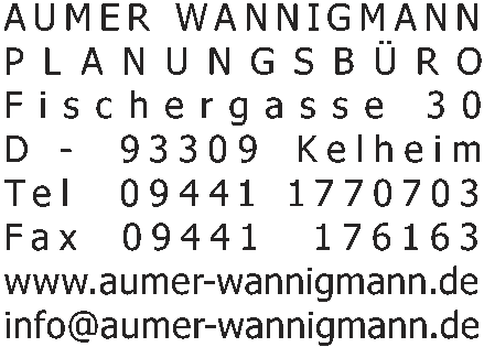 B&uuml;roanschrift